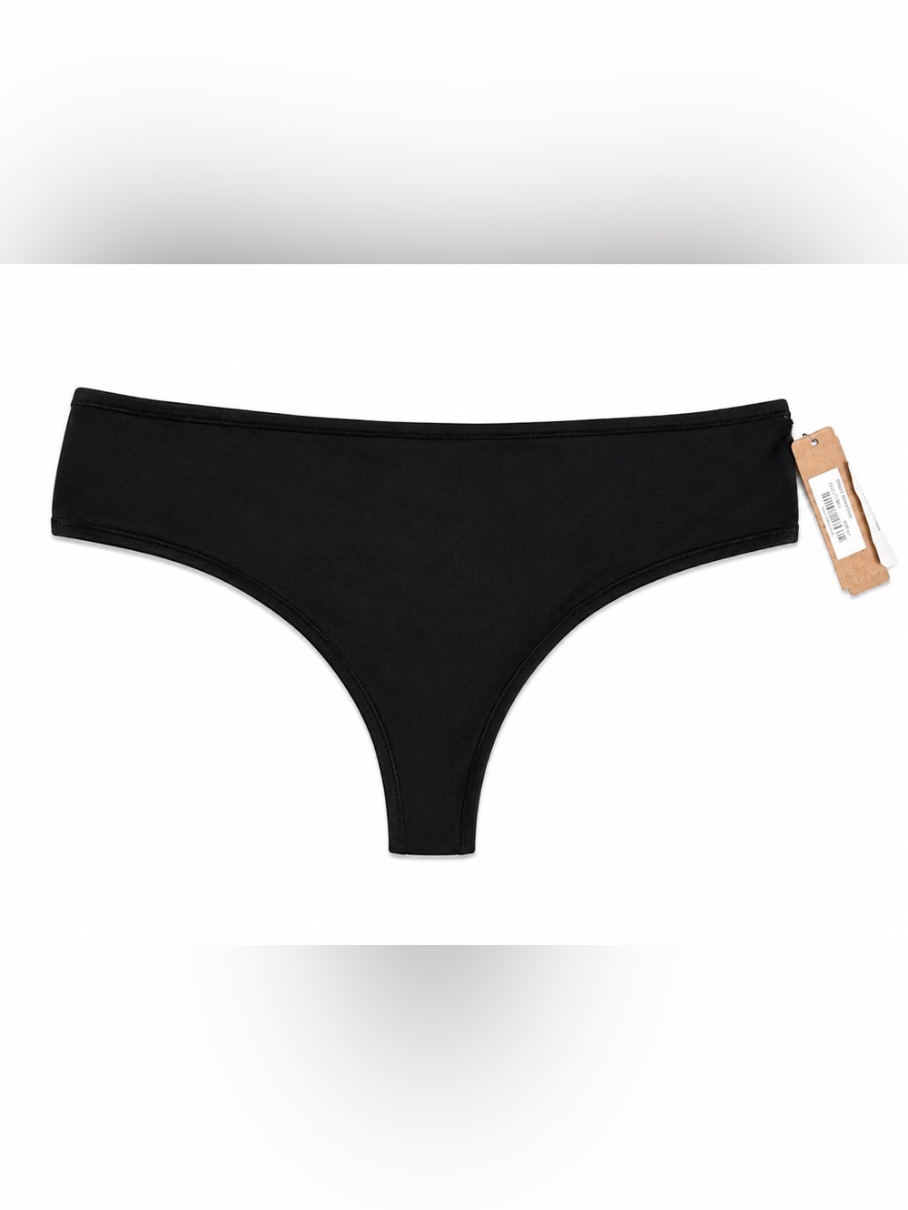 NWT SKIMS Fits Everybody Thong Panty Onyx Black Size 3X